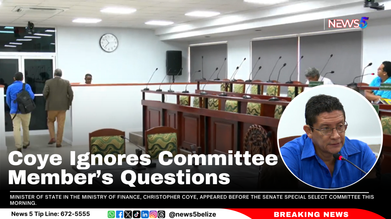 Coye Ignores Committee Member's Questions 