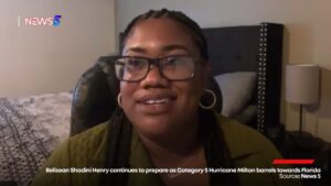 Belizeans in Florida Share Their Experiences As Hurricane Milton Approaches 