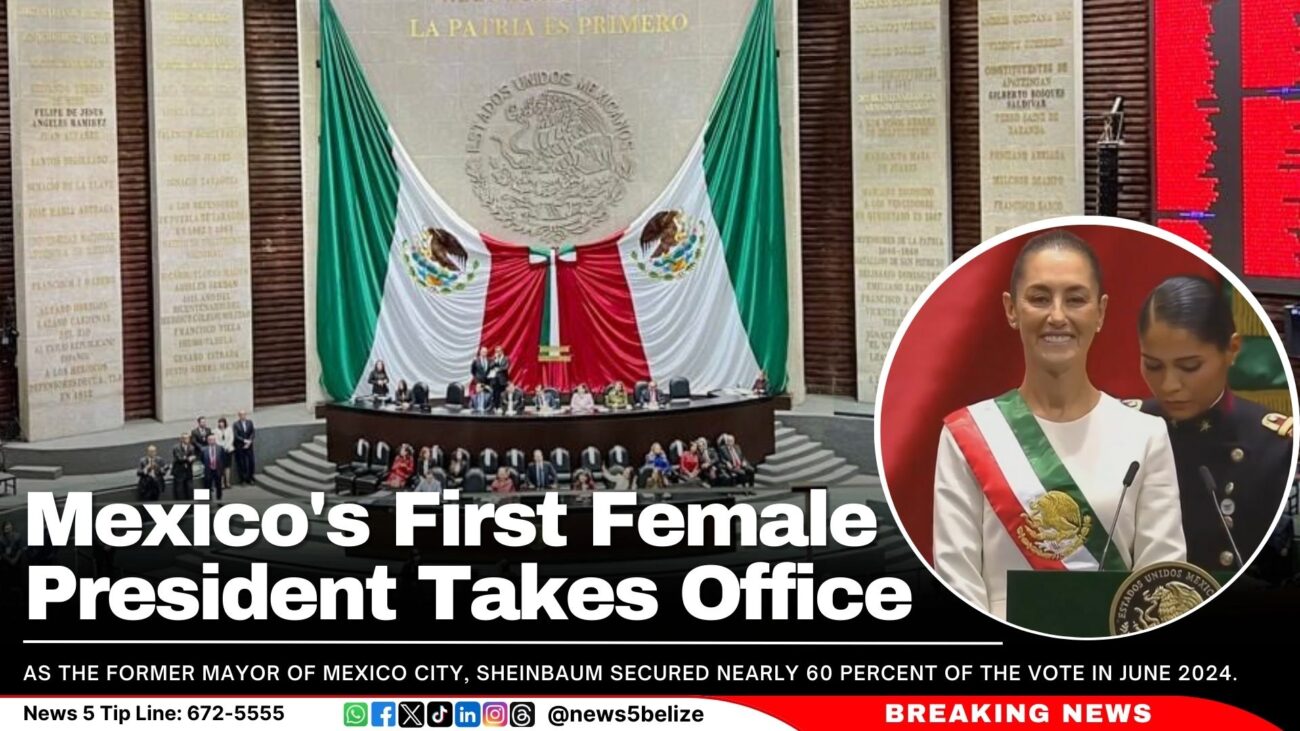 Mexico's First Female President Takes Office