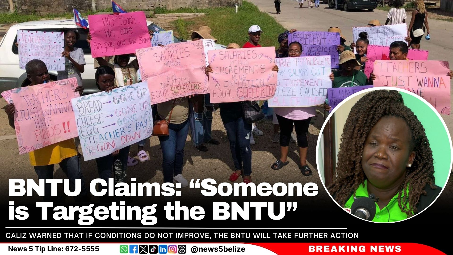 BNTU Claims: “Someone is Targeting the BNTU”