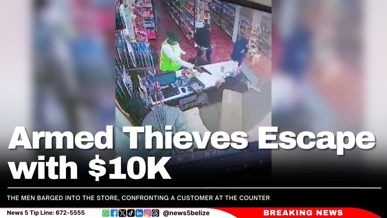 Armed Thieves Escape with $10K