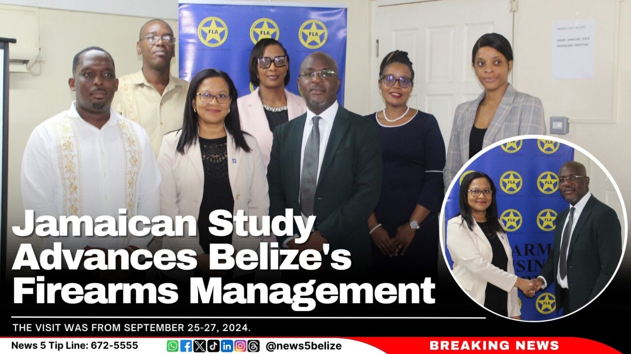 Jamaican Study Advances Belize's Firearms Management