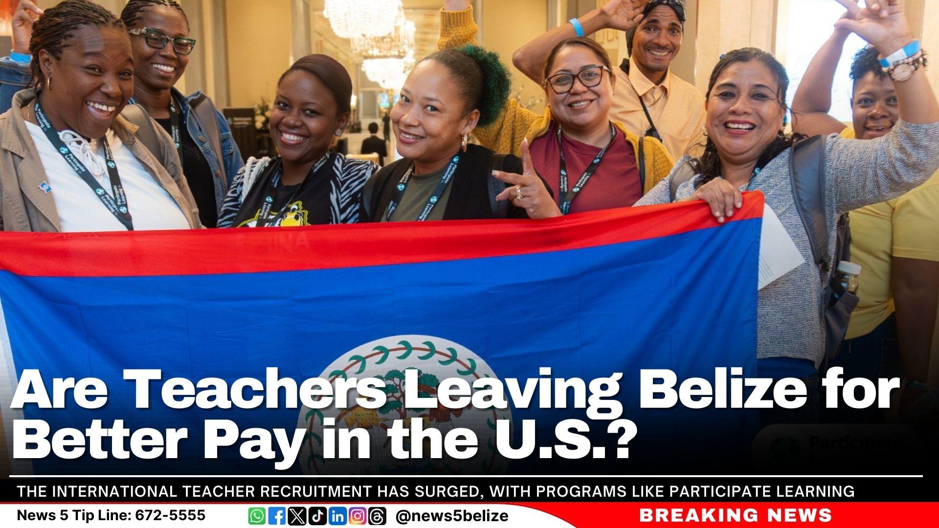 Are Teachers Leaving Belize for Better Pay in the U.S.?