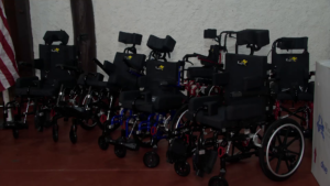 Rotary Distributes Wheelchairs Across Belize