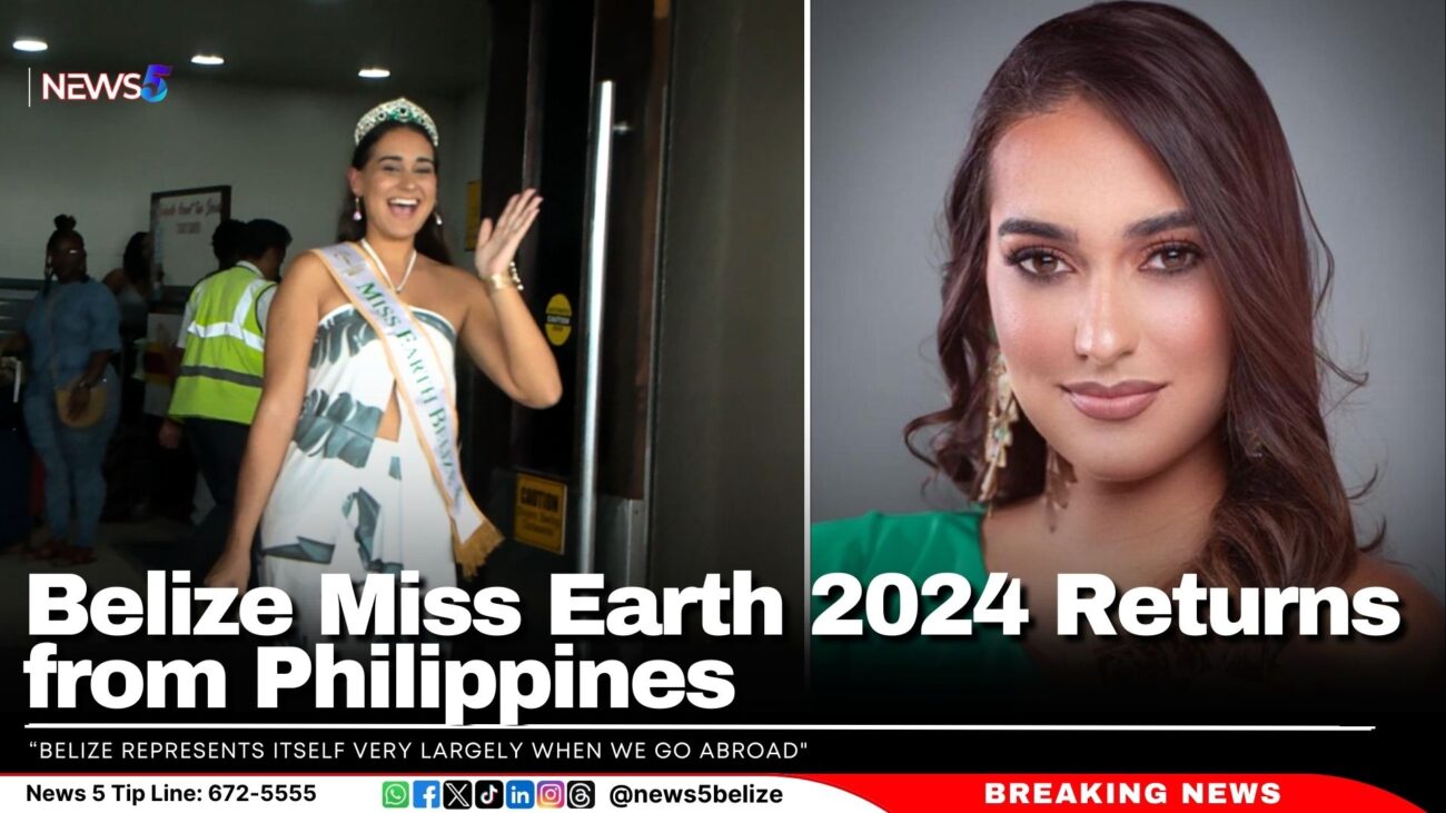 Miss Earth Belize 2024 Returns from Philippines