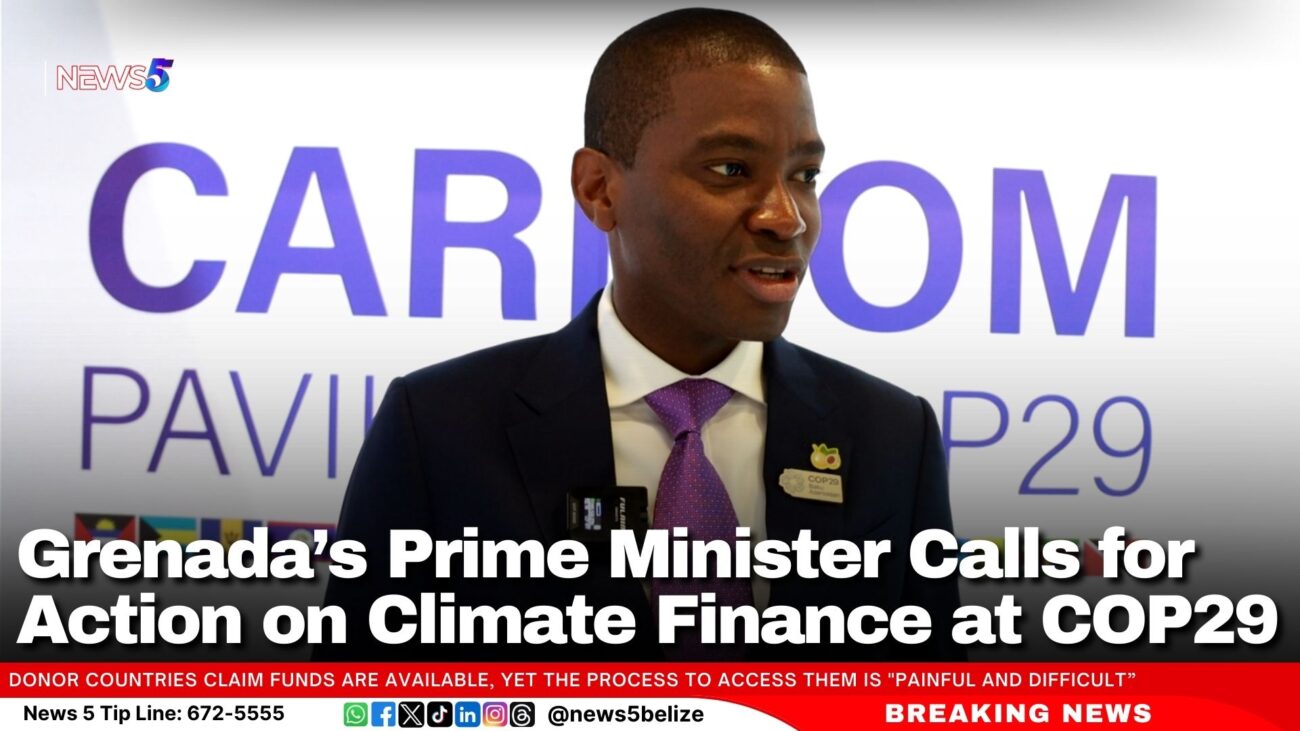 Grenada’s Prime Minister Calls for Action on Climate Finance at COP29