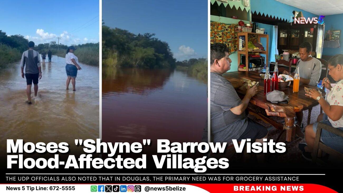 Moses "Shyne" Barrow Visits Flood-Affected Villages