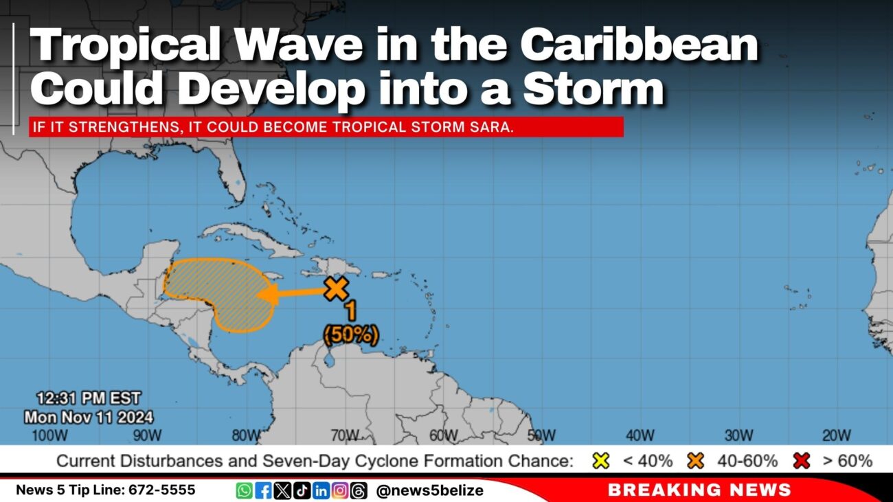 Tropical Wave in the Caribbean Could Develop into a Storm