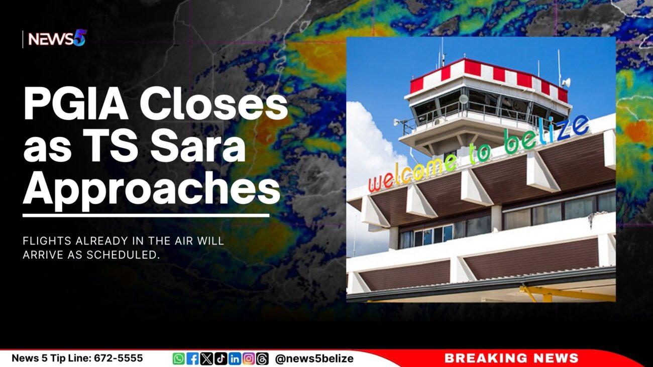 PGIA Closes as TS Sara Approaches 