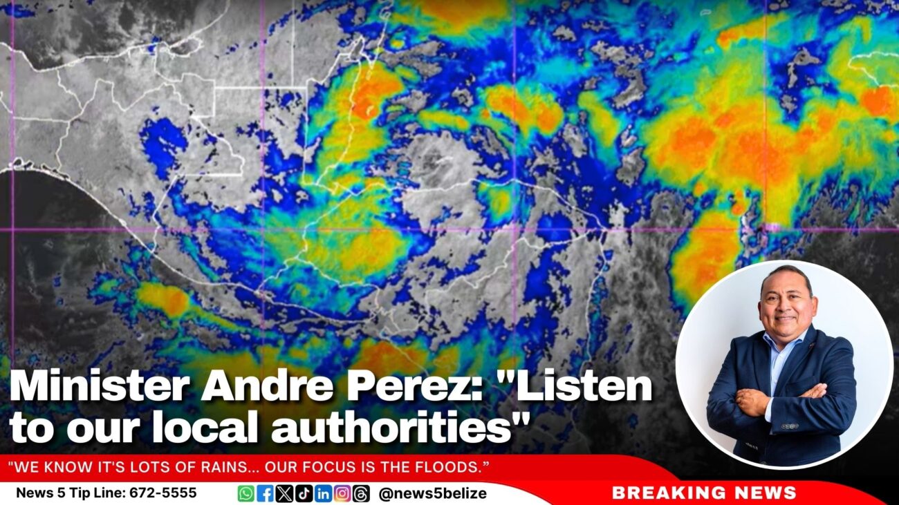 Minister Andre Perez: "Listen to our local authorities" 