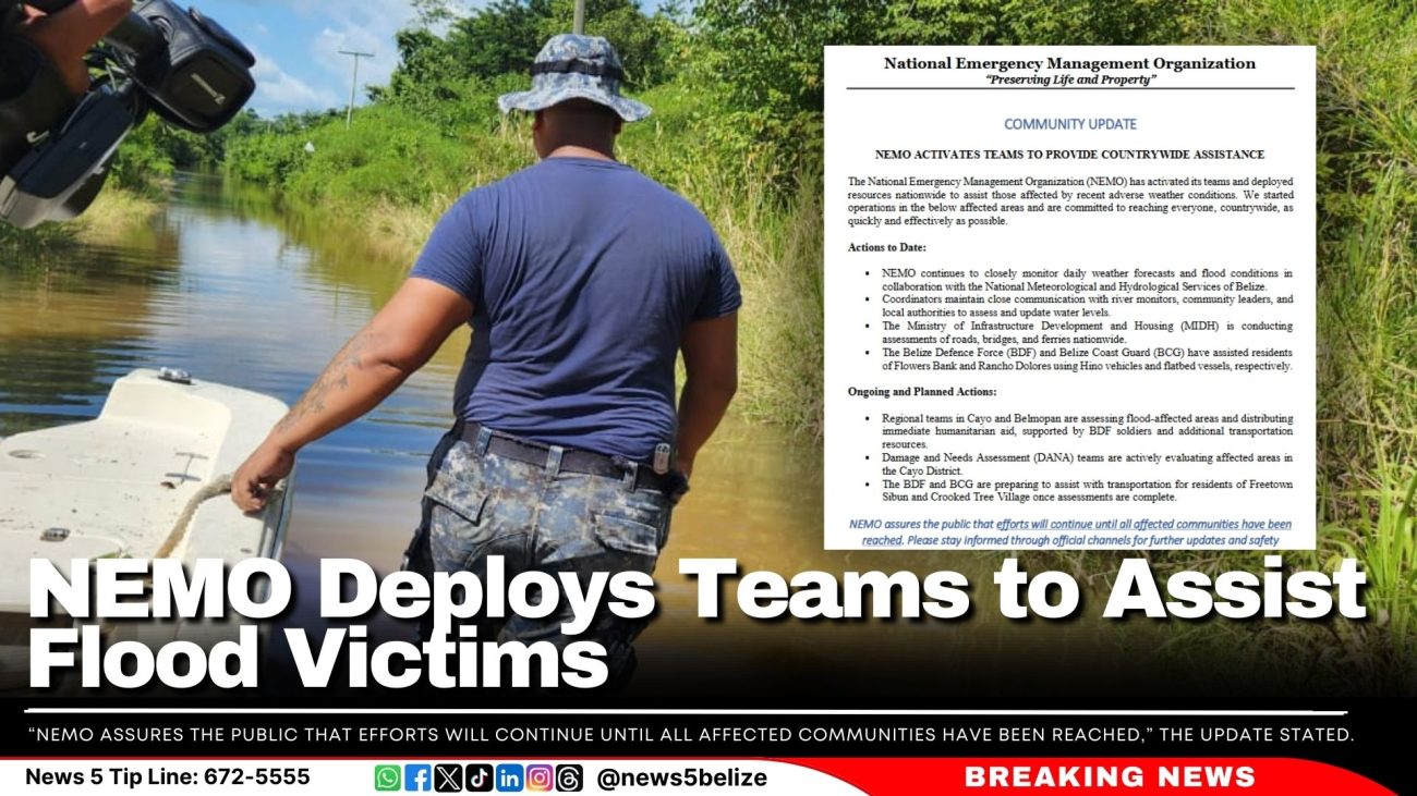 NEMO Deploys Teams to Assist Flood Victims