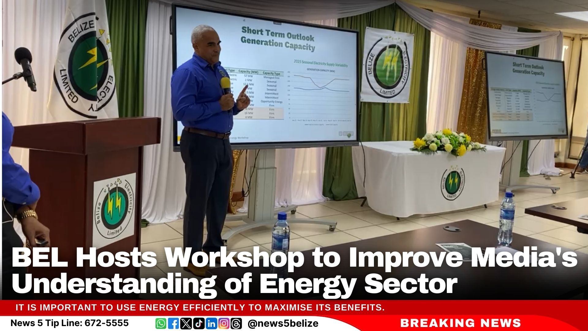 BEL Hosts Workshop to Improve Media's Understanding of Energy Sector