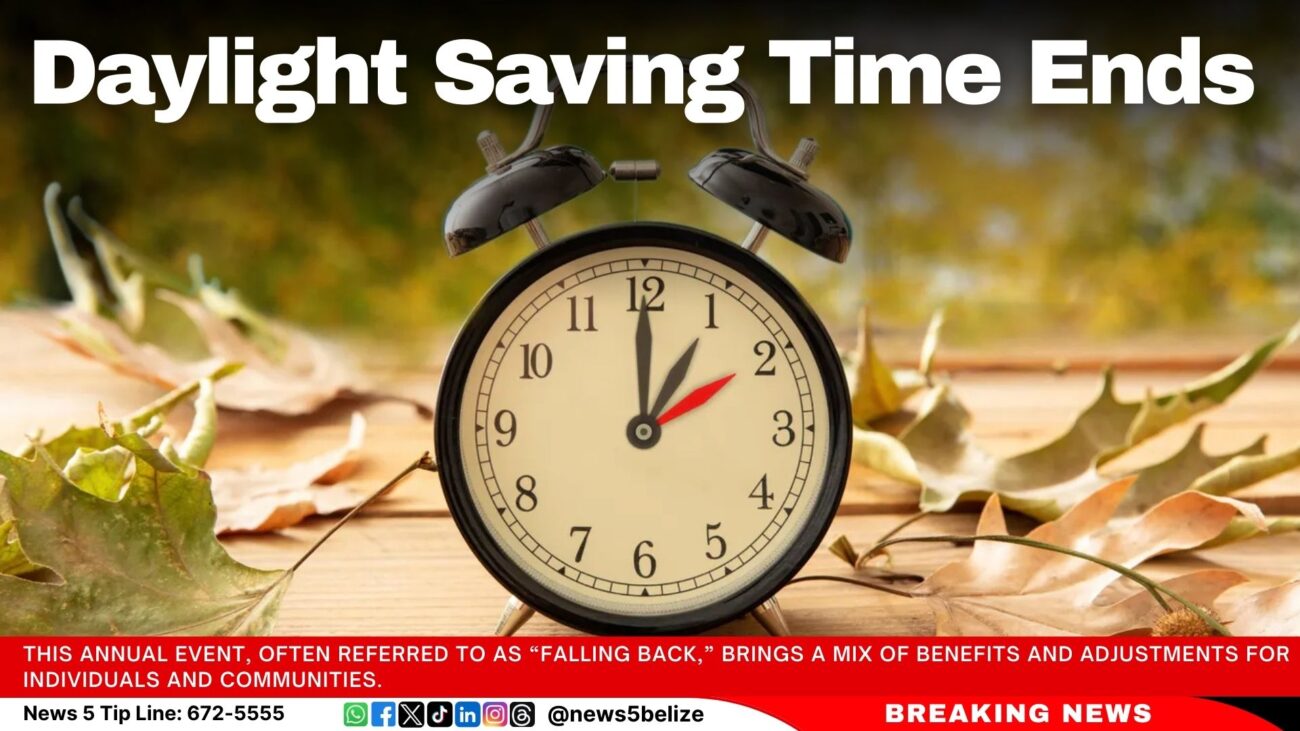 Daylight Saving Time Ends