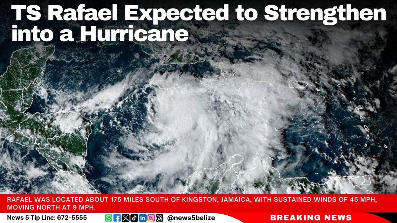 TS Rafael Expected to Strengthen into a Hurricane