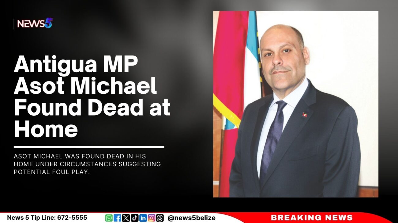 Antigua MP Asot Michael Found Dead at Home