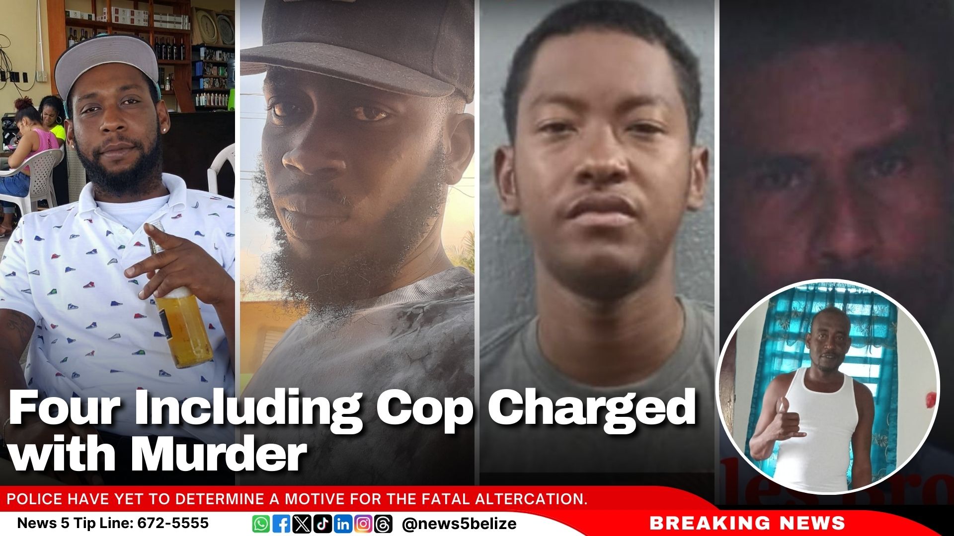 Four Including Cop Charged with Murder 