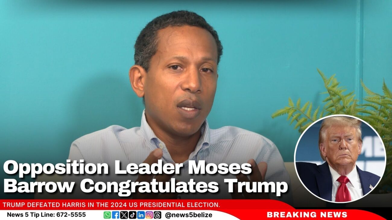 Opposition Leader Moses Barrow Congratulates Trump 