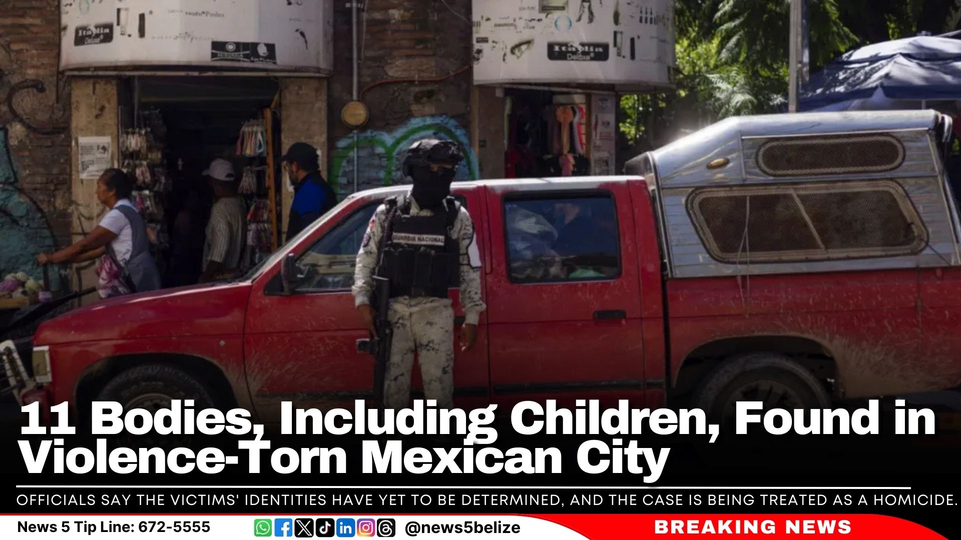 11 Bodies, Including Children, Found in Violence-Torn Mexican City