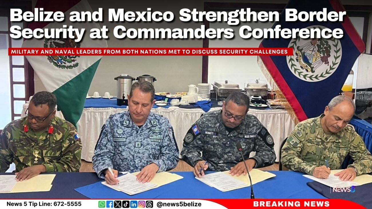 Belize and Mexico Strengthen Border Security at Commanders Conference