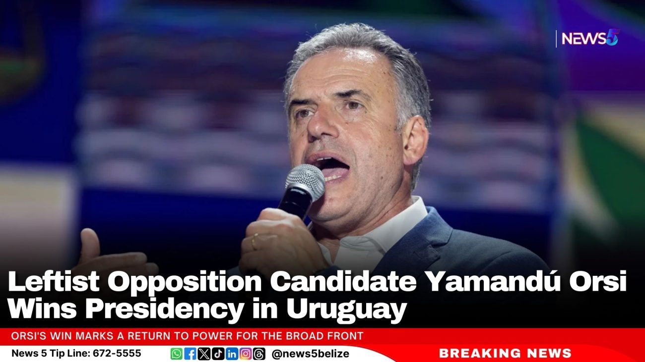 Leftist opposition candidate Yamandú Orsi wins the presidency in Uruguay