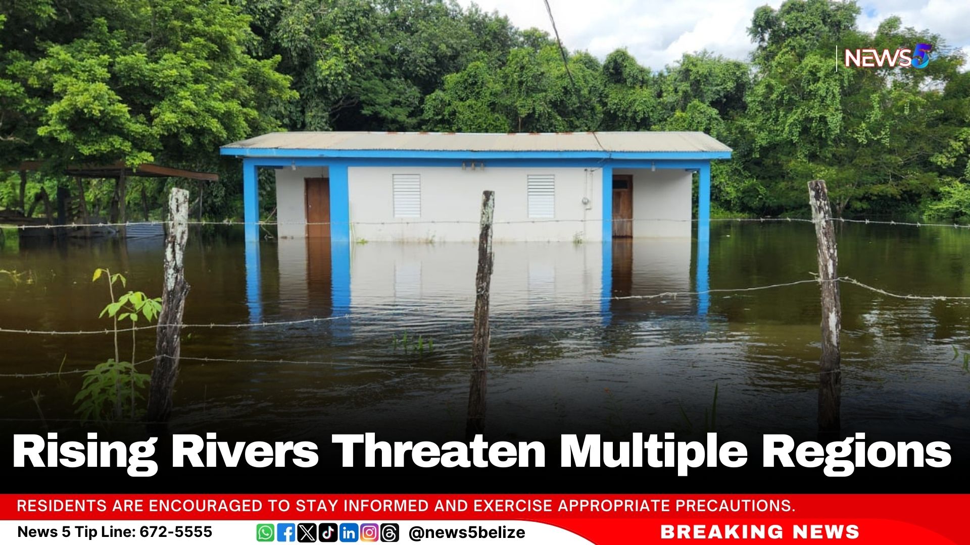 Rising Rivers Threaten Multiple Regions