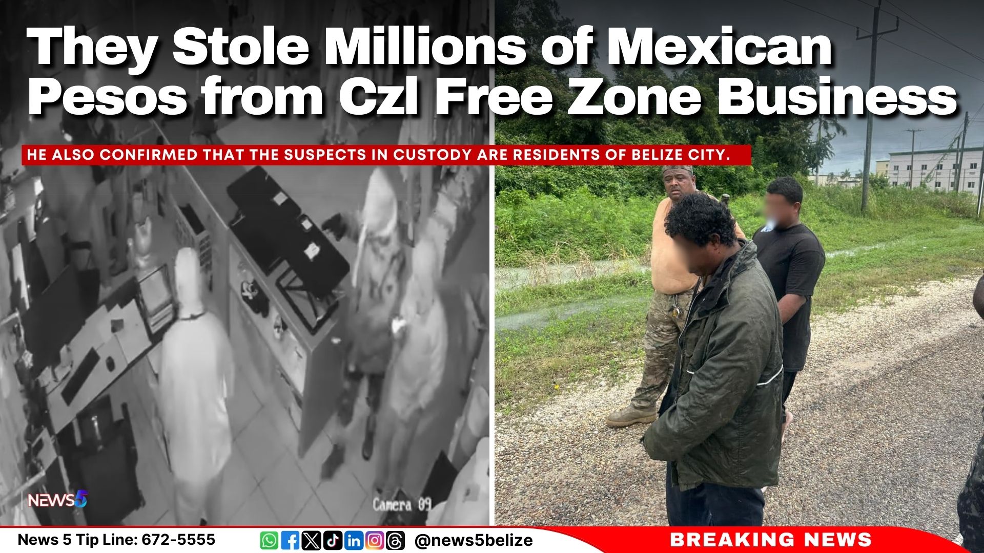 They Stole Millions of Mexican Pesos from Czl Free Zone Business 