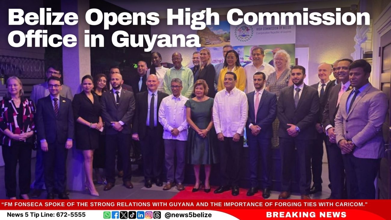 Belize Opens High Commission Office in Guyana 