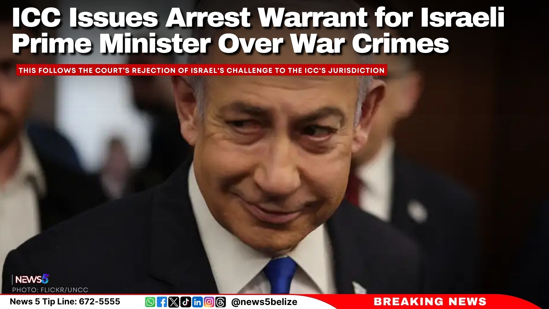 ICC Issues Arrest Warrant for Israeli Prime Minister Over War Crimes