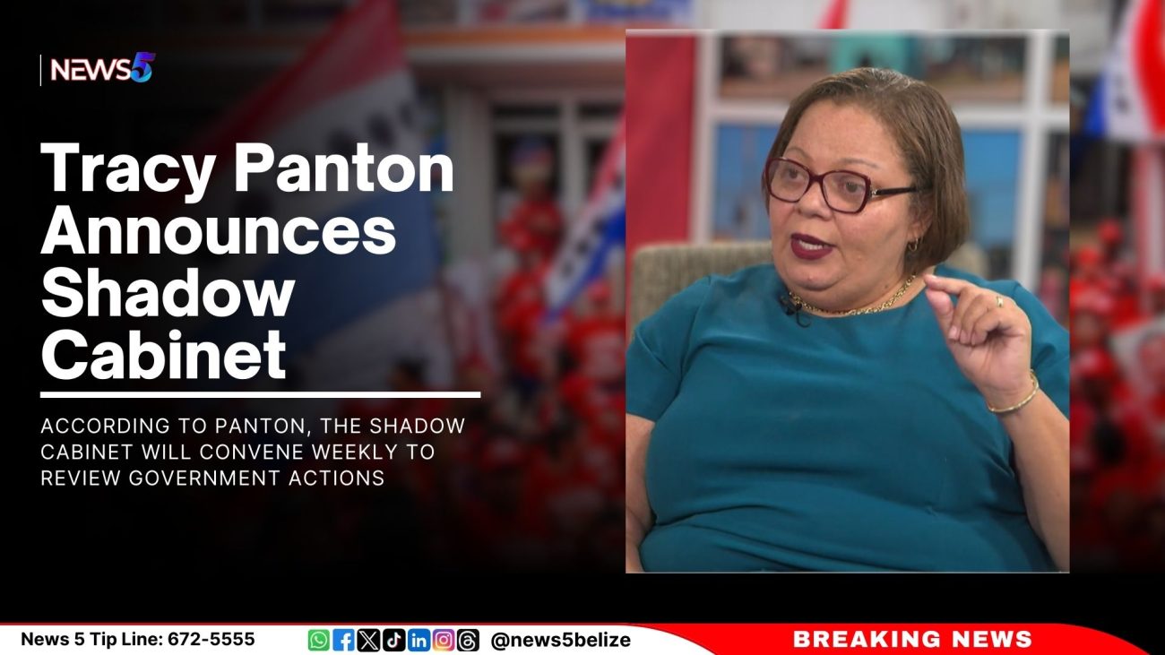 Tracy Panton Announces Shadow Cabinet 