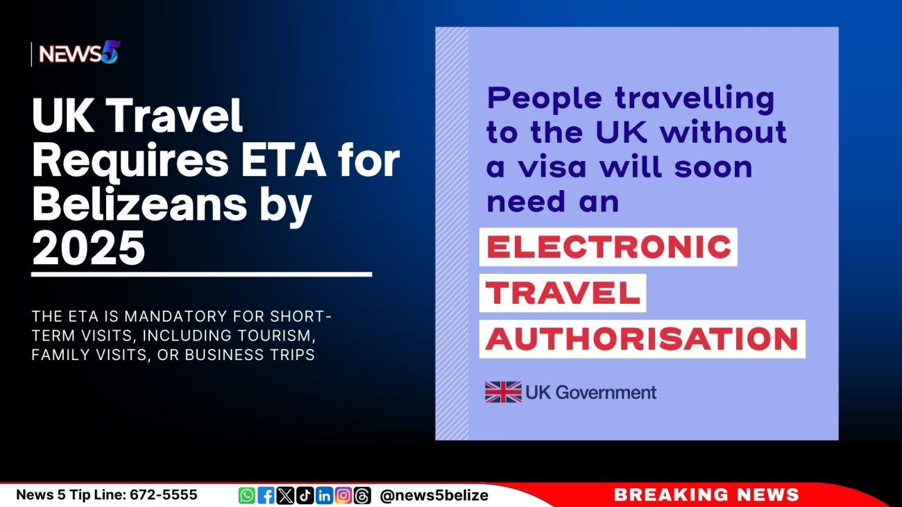 UK Travel Requires ETA for Belizeans by 2025