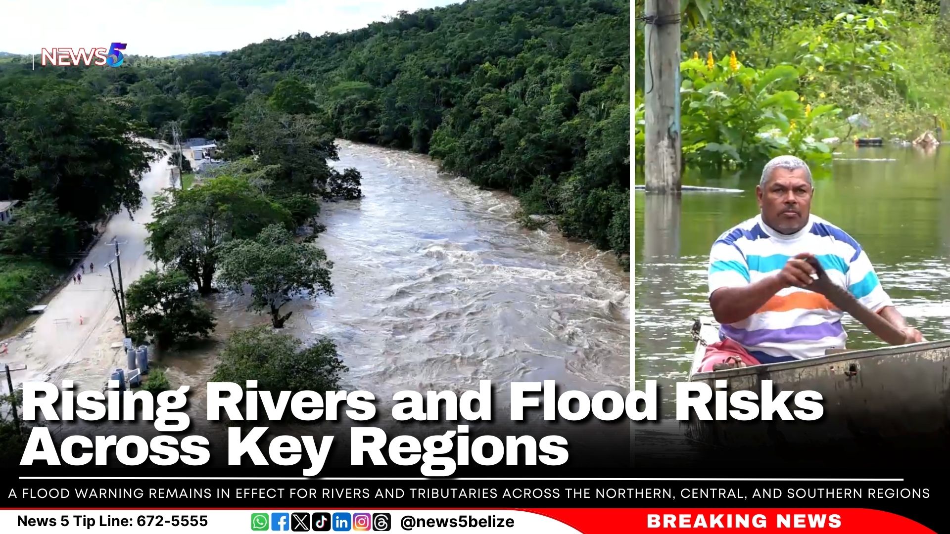 Rising Rivers and Flood Risks Across Key Regions