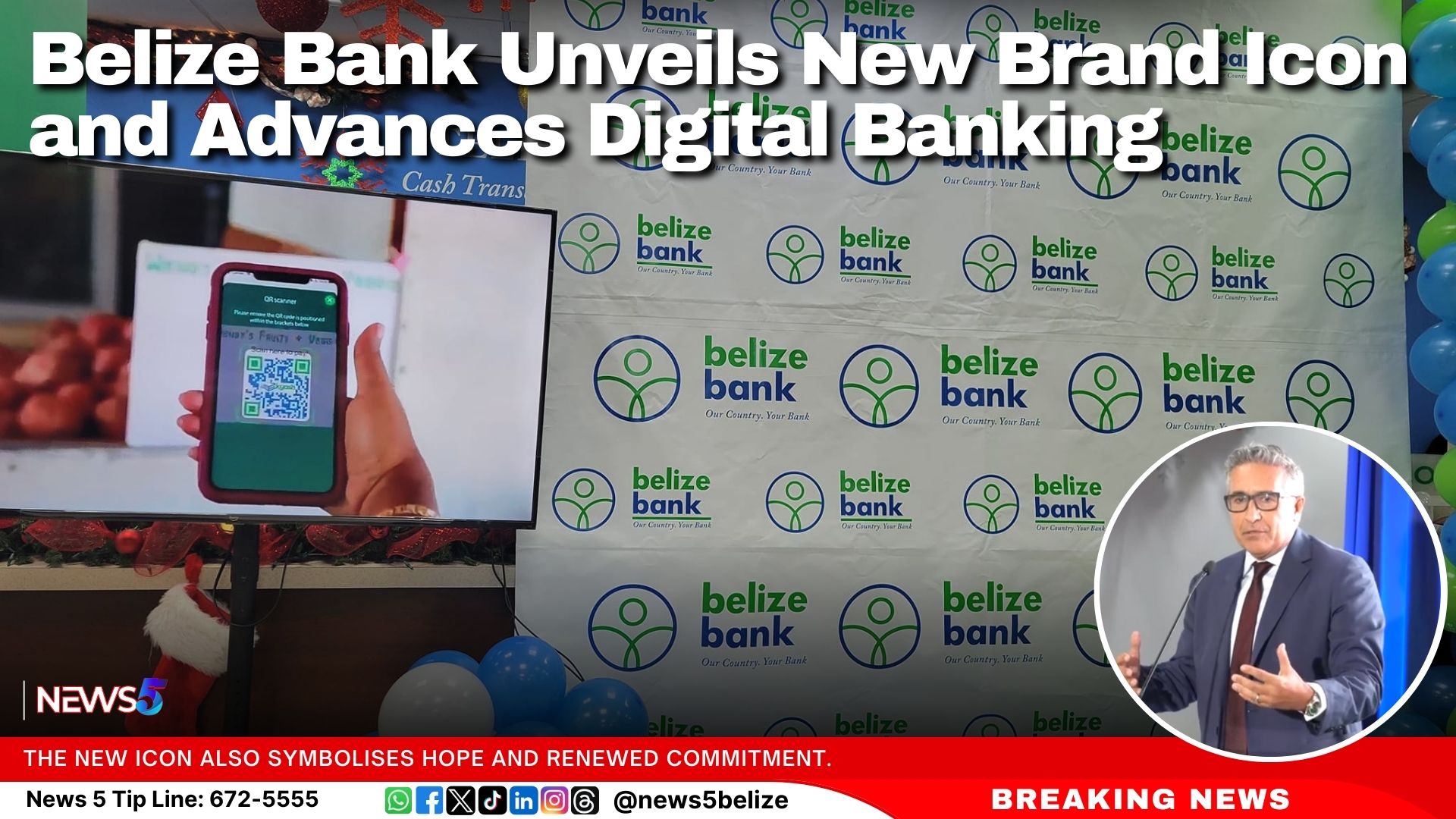 Belize Bank Unveils New Brand Icon and Advances Digital Banking