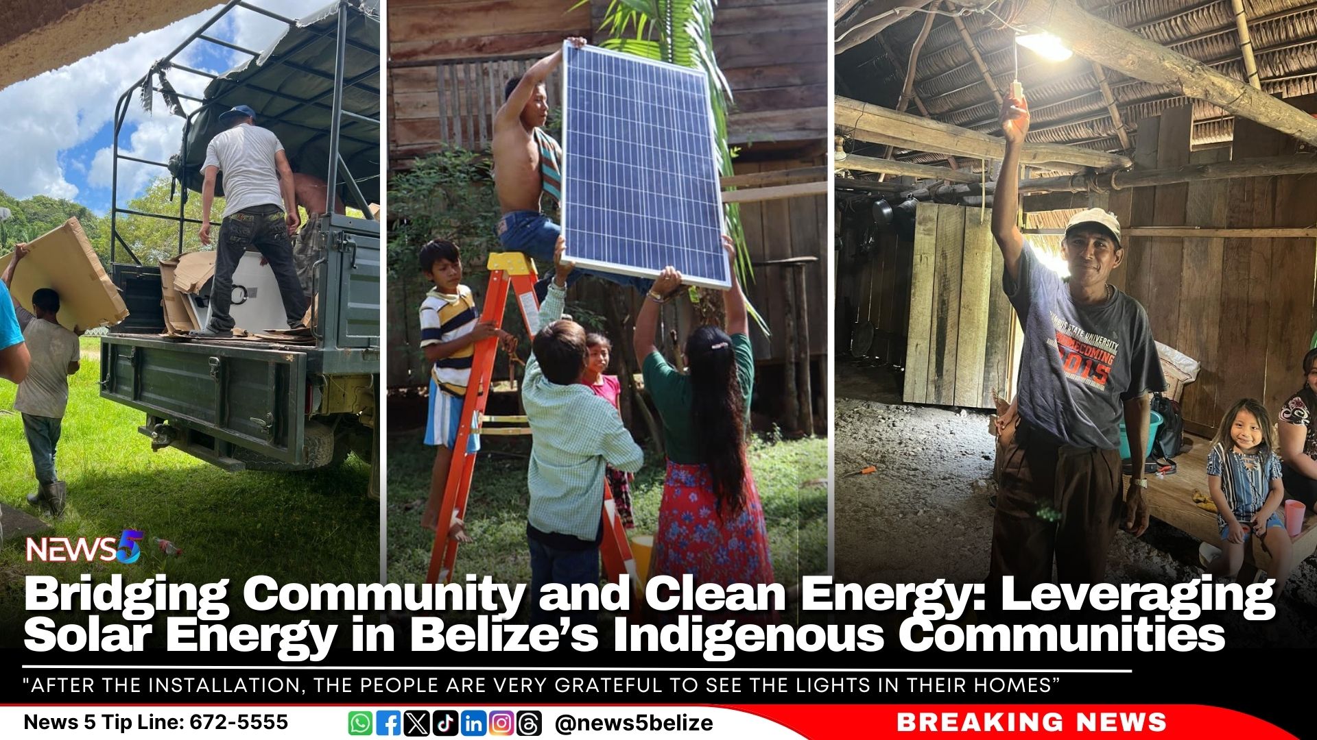 Bridging Community and Clean Energy: Leveraging Solar Energy in Belize’s Indigenous Communities