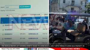 Suspicious Golf Cart Permits and Illicit ATM Operations at Caribi Bleu Casino in San Pedro