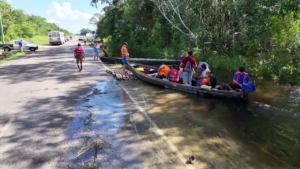 San Roman Village Still Under Deep Water