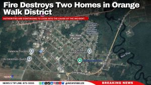 Fire Destroys Two Homes in Orange Walk District