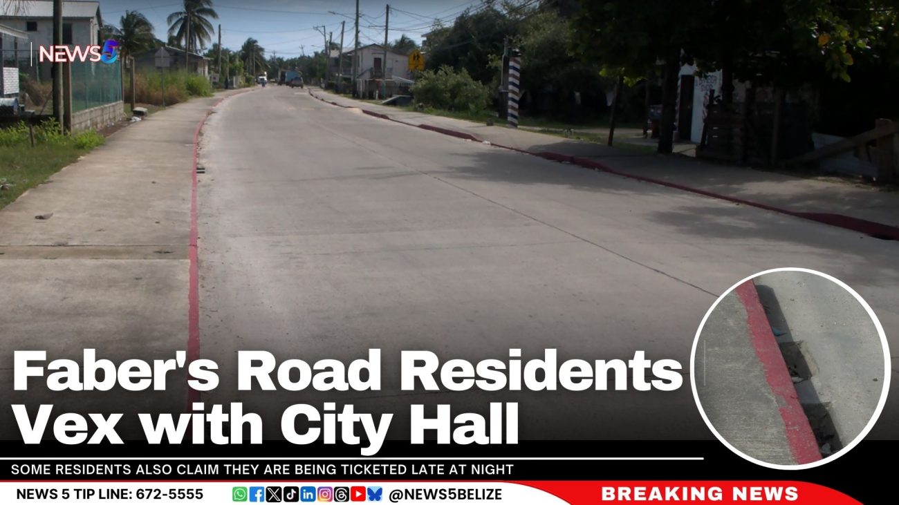 Faber's Road Residents Vex with City Hall