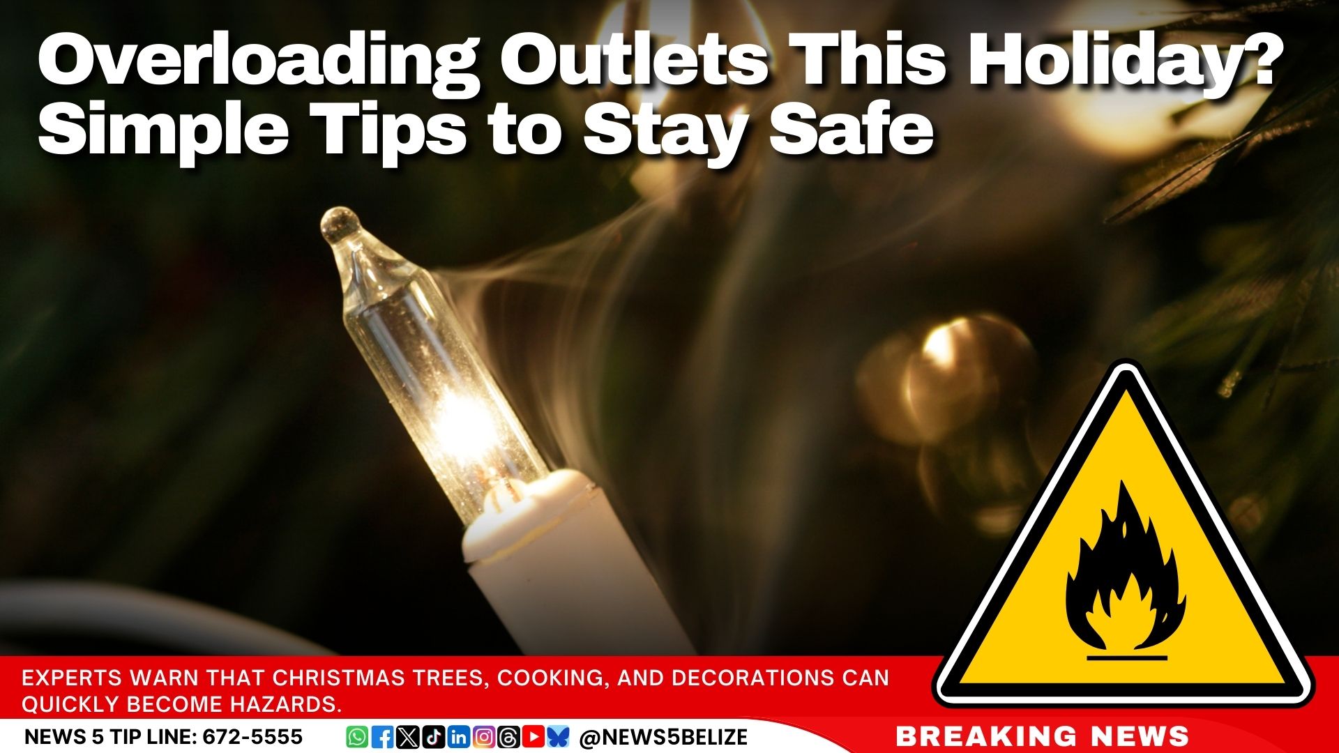 Overloading Outlets This Holiday? Simple Tips to Stay Safe