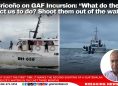 PM Briceño on GAF Incursion: “What do they expect us to do? Shoot them out of the water?”