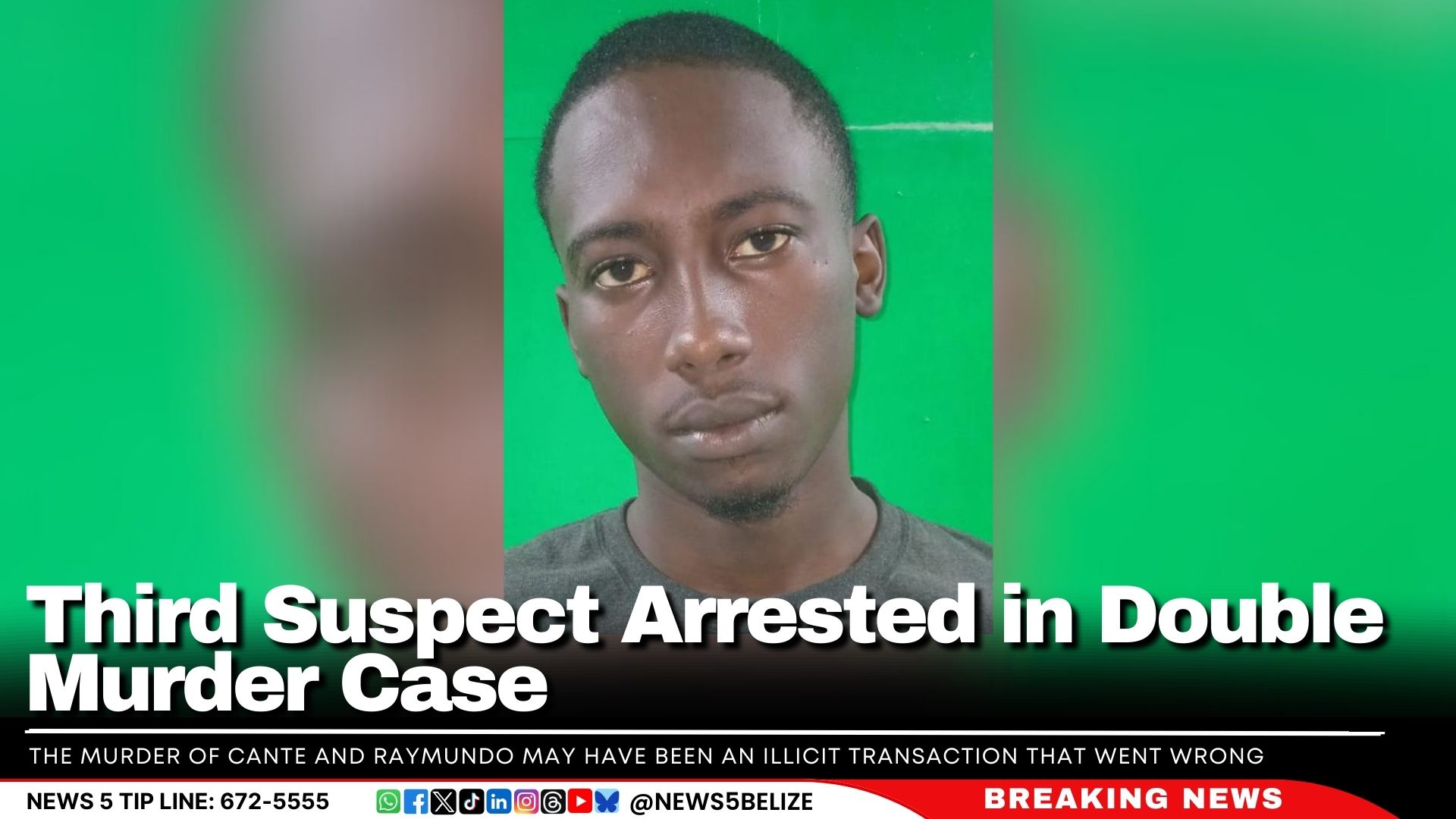 Third Suspect Arrested in Double Murder Case