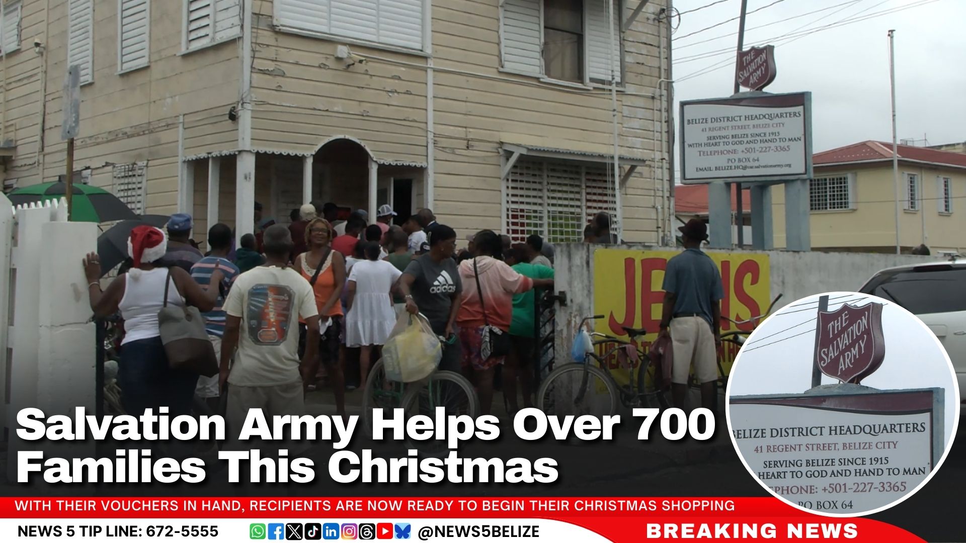 Salvation Army Helps Over 700 Families This Christmas