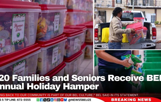 220 Families and Seniors Receive BEL’s Annual Holiday Hamper