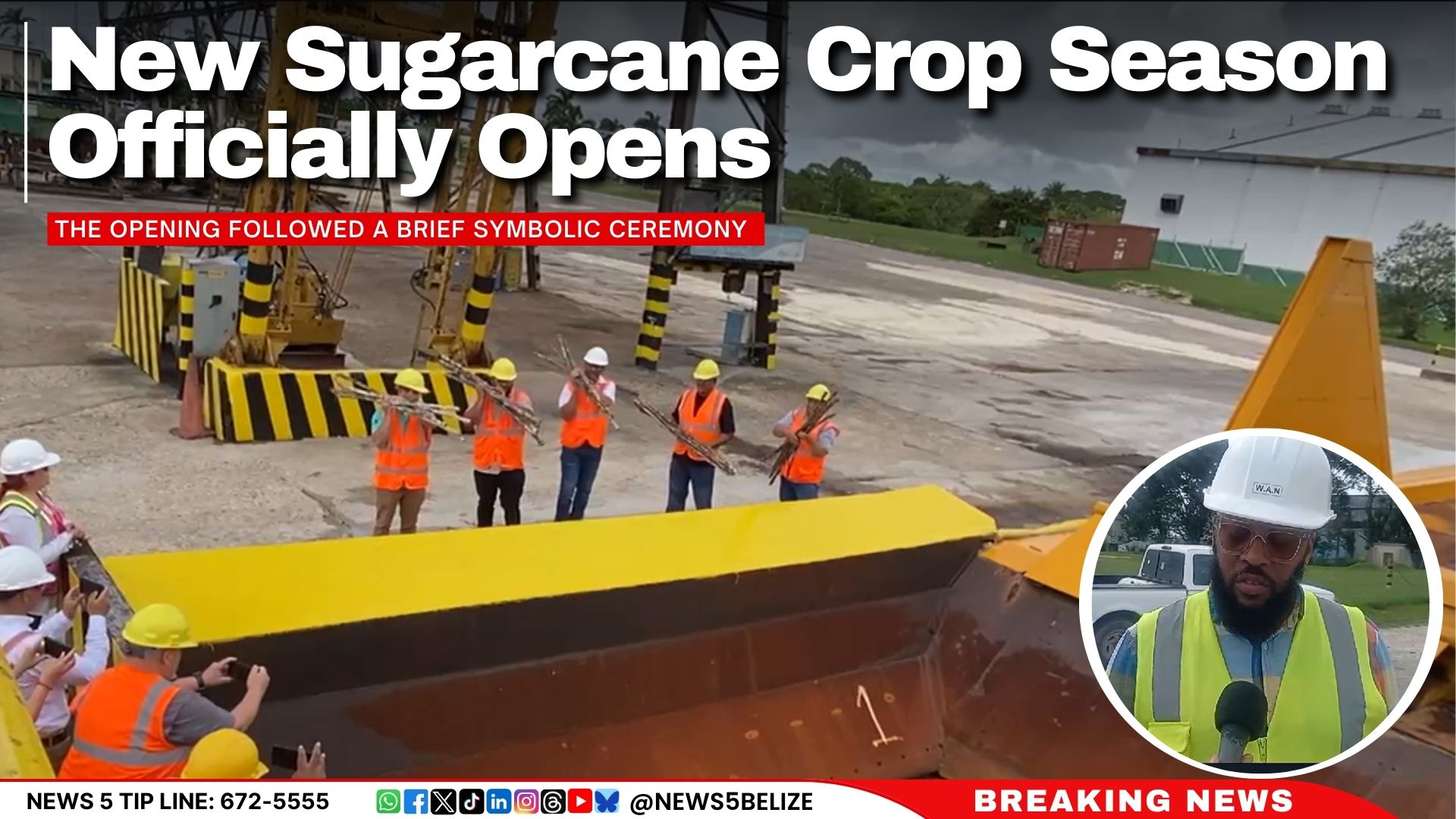 New Sugarcane Crop Season Officially Opens