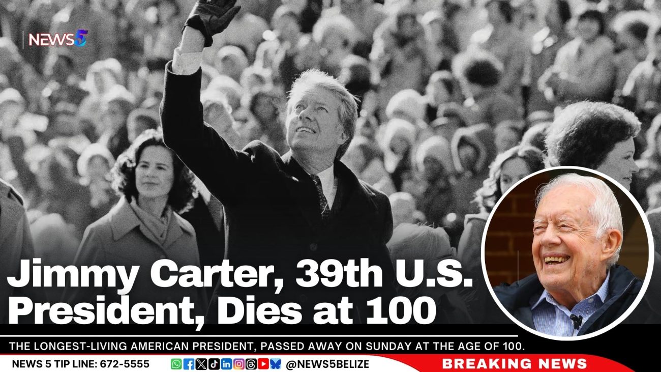 Jimmy Carter, 39th U.S. President, Dies at 100