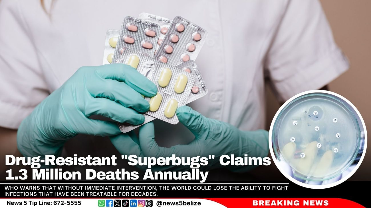 Drug-Resistant "Superbugs" Claims 1.3 Million Deaths Annually