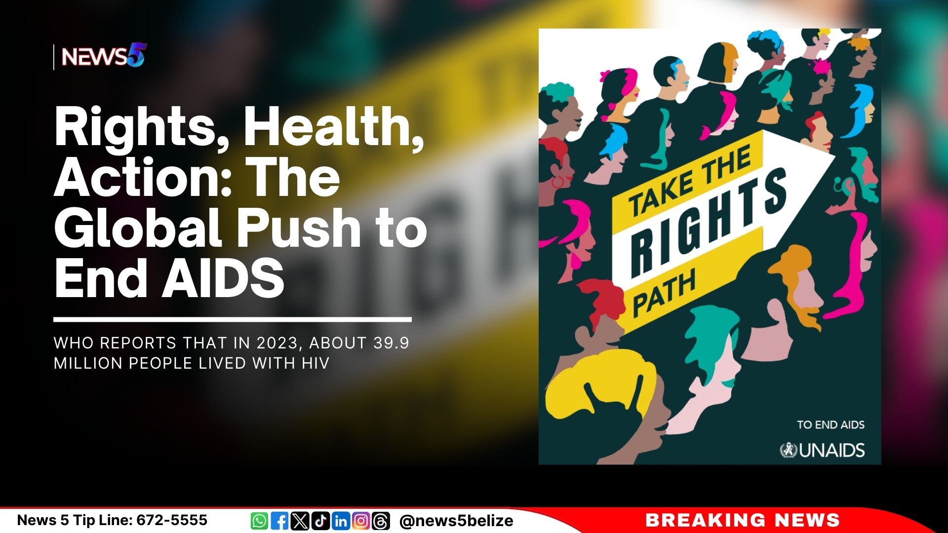 Rights, Health, Action: The Global Push to End AIDS