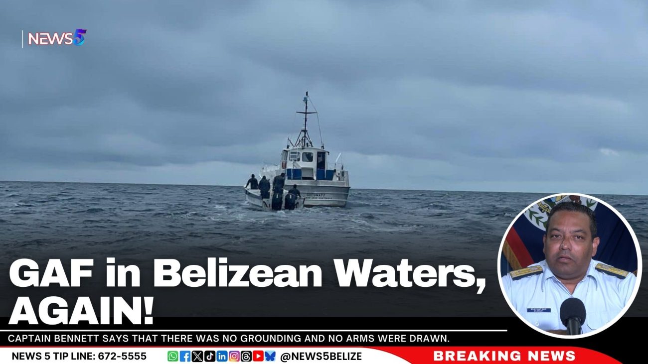 GAF in Belizean Waters, AGAIN!