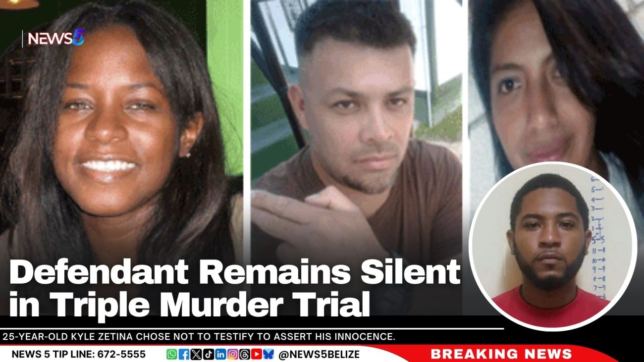 Defendant Remains Silent in Triple Murder Trial