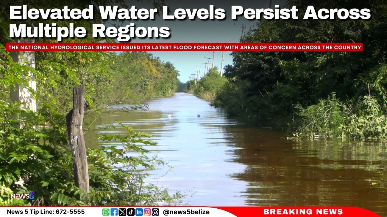 Elevated Water Levels Persist Across Multiple Regions