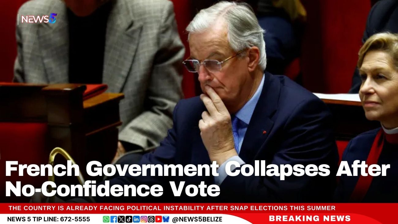 French Government Collapses After No-Confidence Vote